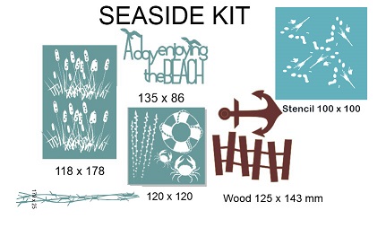 Seaside Kit pack,  .RETREAT OR WORKSHOP PACK